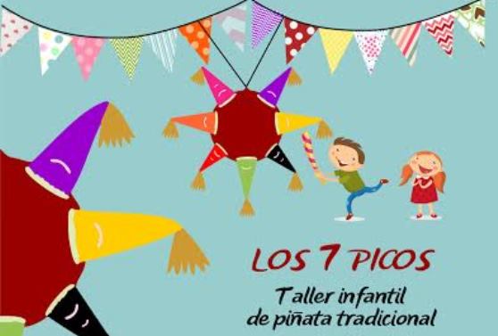 Los 7 picos, Taller infantil de piñata tradicional - Crónica de Oaxaca